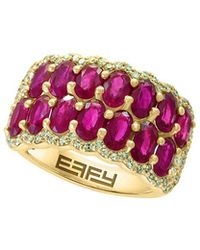 Effy Fine Jewelry - 14K 0.26 Ct. Tw. Diamond Ring - Lyst