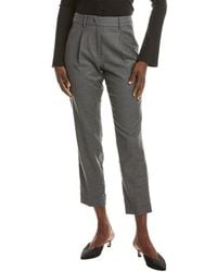 Max Mara - Weekend Caldaia Wool Long Trouser - Lyst