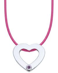 Liv Oliver - 18K Plated 0.30 Ct. Tw. Sapphire Necklace - Lyst