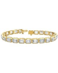 Lab Grown Diamonds - 14K 17.76 Ct. Tw. Lab-Grown Diamond Tennis Bracelet - Lyst
