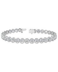 Lab Grown Diamonds - 14K 10.89 Ct. Tw. Lab-Grown Diamond Tennis Bracelet - Lyst