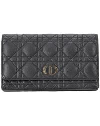 Dior - Cannage Caro Belt Pouch With Chain (Authentic Pre-Loved) - Lyst