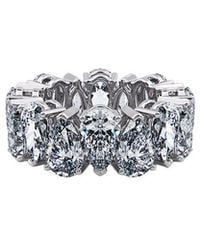Lab Grown Diamonds - 14K 12.30 Ct. Tw. Lab-Grown Diamond Eternity Ring - Lyst