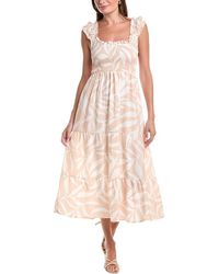 Marion - Printed Midi Dress - Lyst