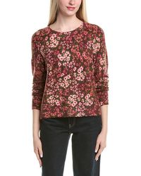 Cece - Printed Pullover Sweater - Lyst