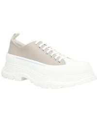 McQueen - Tread Slick Canvas Shoe - Lyst
