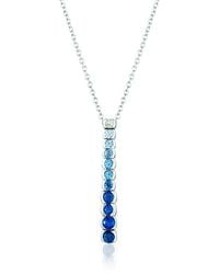 Le Vian - Le Vian 14k 0.42 Ct. Tw. Diamond & Sapphire Pendant Necklace - Lyst