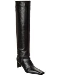 KHAITE - Ona Leather Knee-High Boot - Lyst
