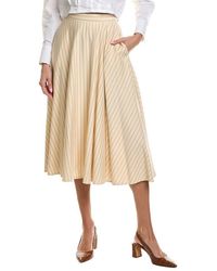 Max Mara - Mm By Pelota Jersey Skirt - Lyst