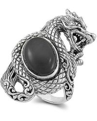 Samuel B. - Silver Dragon Ring - Lyst