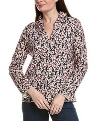 Tommy Bahama - Marina Del Mar Tidal Bloom Popover Top - Lyst