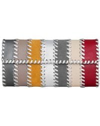 Rebecca Minkoff - Patchwork Leather Clutch - Lyst