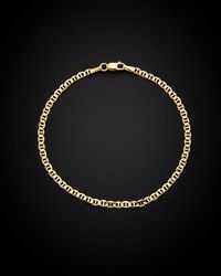 Italian Gold - 14k Mariner Link Bracelet - Lyst