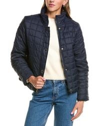 Cece - Stand Collar Short Quilted Jacket - Lyst