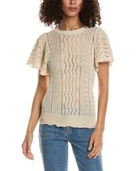 Vanessa Bruno - Thara Linen-blend Sweater - Lyst
