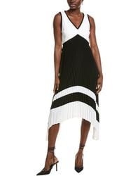 Karl Lagerfeld - Colorblocked Maxi Dress - Lyst