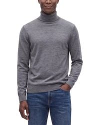 Theory - Vilass Wool Turtleneck Sweater - Lyst