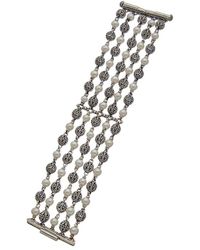 Konstantino - Kleos 18k & Silver 4.5-5mm Pearl Bracelet - Lyst