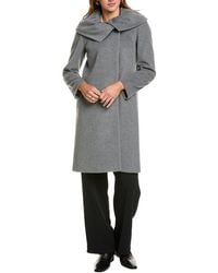 Cinzia Rocca - Medium Wool & Cashmere-Blend Coat - Lyst