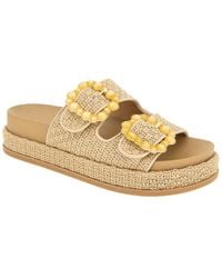 BCBGeneration - Bexxi Raffia Sandal - Lyst