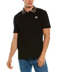 Black Polo Shirts for Men - Lyst