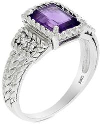Amairah - 1.10 Ct. Tw. Amethyst Cz Ring - Lyst