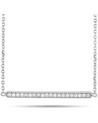 Diamond Select Cuts - 14k 0.1 Ct. Tw. Diamond Pendant Necklace - Lyst