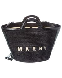 Marni - Tropicalia Small Leather Tote - Lyst