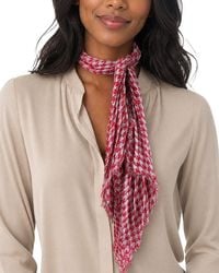 Blue Pacific - Elephant Houndstooth Neckerchief - Lyst