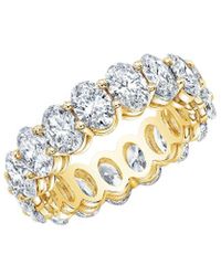 Forever Creations Signature - Forever Creations 14k 6.00 Ct. Tw. Lab Grown Diamond Eternity Ring - Lyst