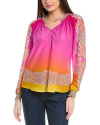 Hale Bob - Everleigh Silk Top - Lyst