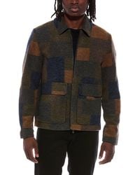HUNTER - Elias Boiled Wool-Blend Jacket - Lyst