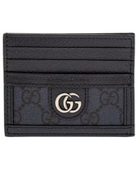 Gucci - Ophidia Canvas & Leather Card Case - Lyst