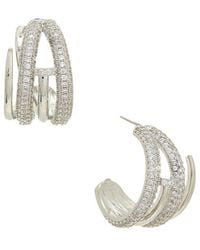 Juvell - 18K Cz Earring - Lyst