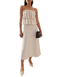 VIBI - Midi Dress - Lyst