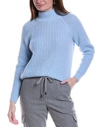 Peserico - Alpaca & Wool-Blend Mock Neck Sweater - Lyst