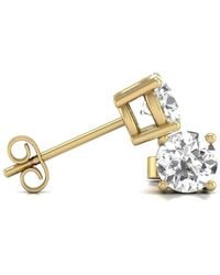 Diana M. Jewels - Diana M. Fine Jewelry 14k 0.75 Ct. Tw. Lab Grown Diamond Studs - Lyst