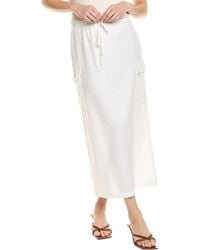 LNA - Camille Linen-Blend Skirt - Lyst
