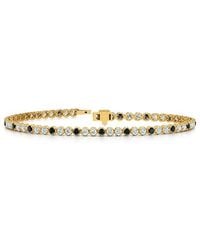Lab Grown Diamonds - 14K 3.14 Ct. Tw. Lab-Grown Diamond Tennis Bracelet - Lyst