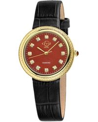 Gv2 - 's Arezzo Red Jasper Diamond Watch - Lyst