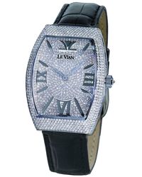 Le Vian - Royalton Xl Diamond Watch - Lyst