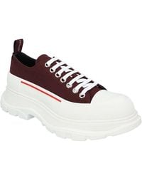 McQueen - Canvas Tread Sneaker, Never Worn (Authentic Pre-Loved) - Lyst