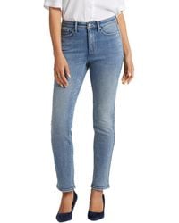 NYDJ - Petite Sheri Indigo Stream Slim Jean - Lyst