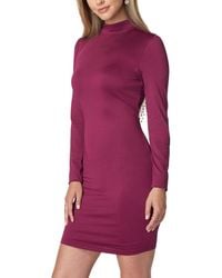 Bebe - Crystal Fringe Mini Dress - Lyst