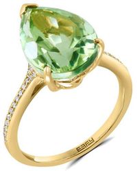 Effy Fine Jewelry - 14K 5.52 Ct. Tw. Diamond & Amethyst Ring - Lyst