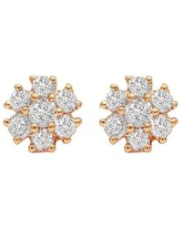 Diana M. Jewels - Fine Jewelry 14k Rose Gold 0.50 Ct. Tw. Diamond Earrings - Lyst