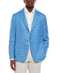 Isaia - Wool, Silk, & Linen-Blend Blazer - Lyst