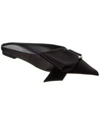 Ferragamo - Emii T Satin Flat - Lyst