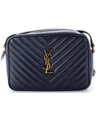 Saint Laurent - Matelasse Chevron Leather Lou Camera Bag Small (Authentic Pre-Loved) - Lyst