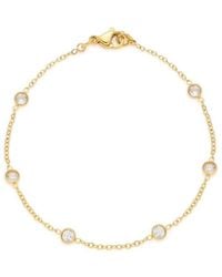 Liv Oliver - 18K Cz Bracelet - Lyst